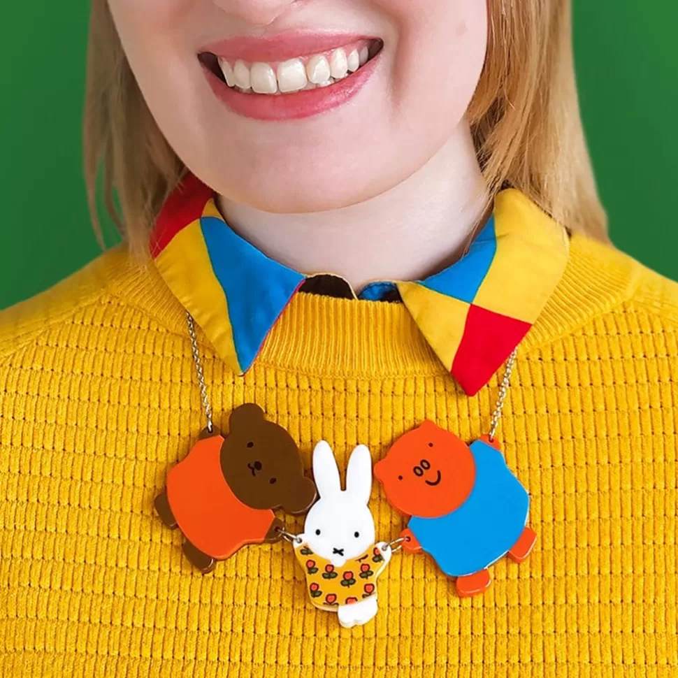 Cheap Miffy Erstwilder X - And Friends Necklace