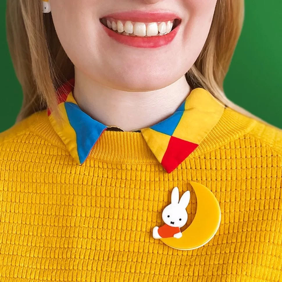 Clearance Miffy Erstwilder X - Sweet Dreams, Brooch