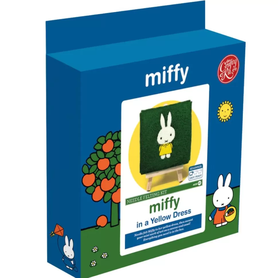 Sale Miffy Green Needle Felt Craft Kit