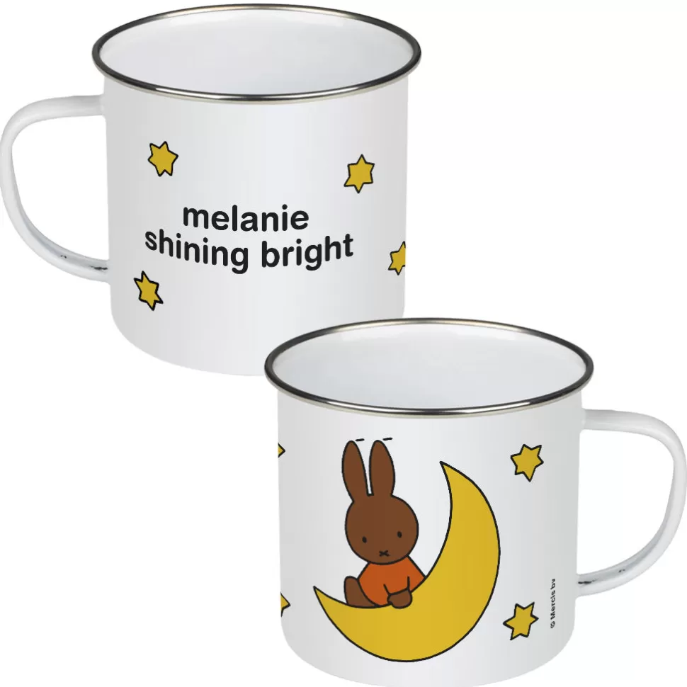 Outlet Miffy Melanie Shining Bright Personalised Enamel Mug