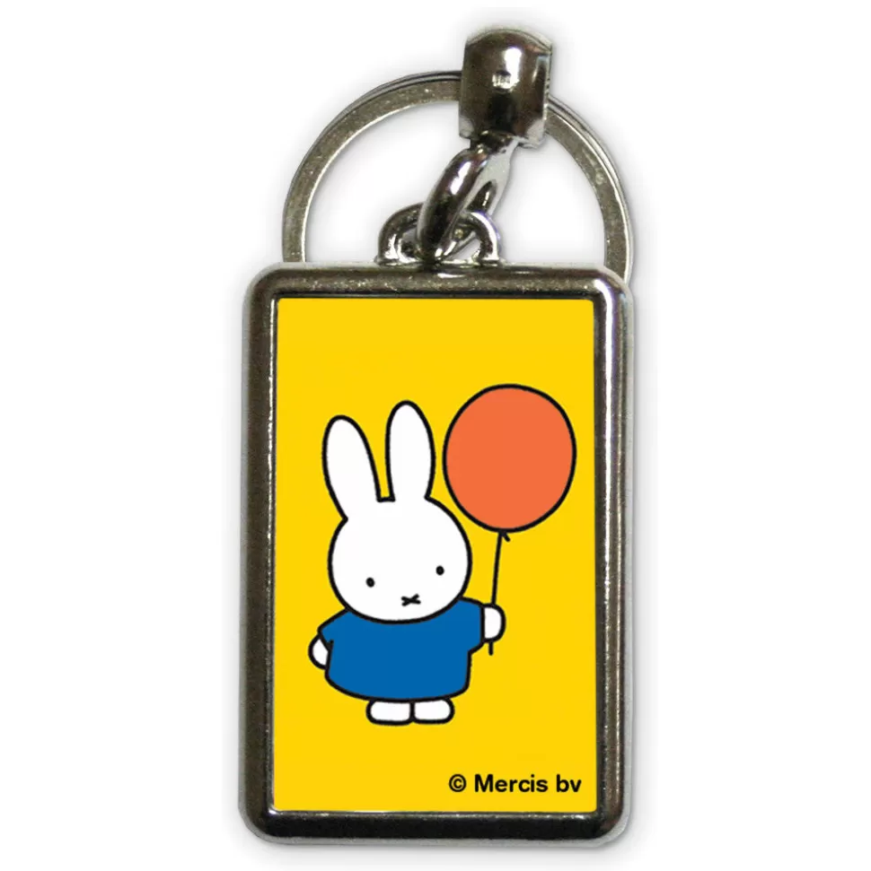 Sale Miffy Holding A Balloon Metal Keyring