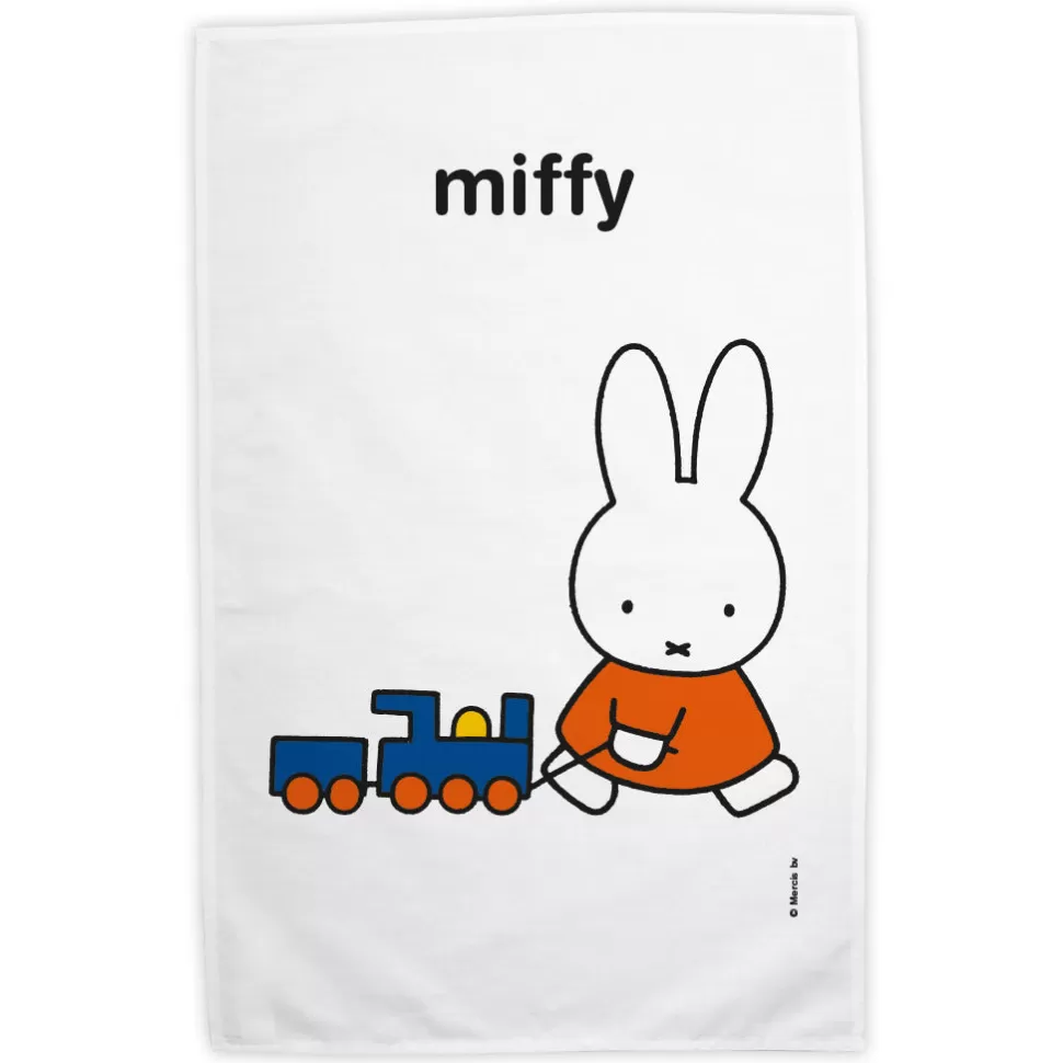 Clearance Miffy Personalised Tea Towel