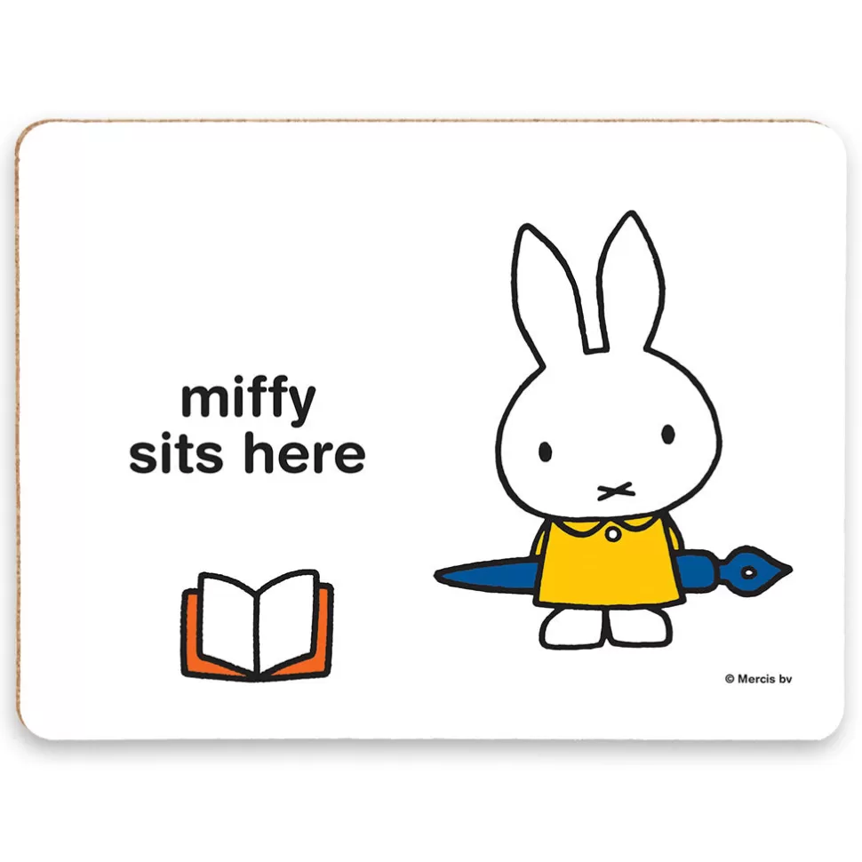 Clearance Miffy Sits Here Personalised Placemat