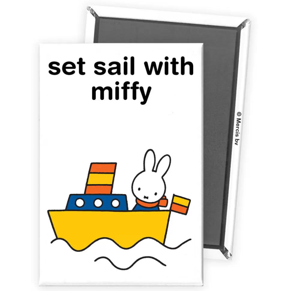 Sale Miffy Set Sail With Personalised Magnet